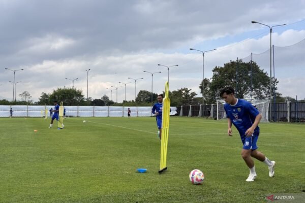 Persib Bandung Melakukan Latihan Perdana Menyongsong Piala Presiden