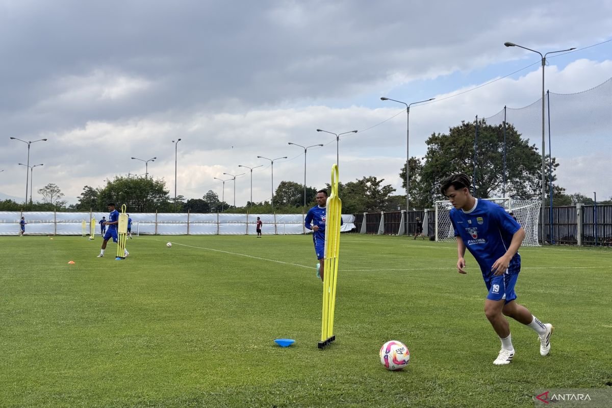 Persib Bandung Melakukan Latihan Perdana Menyongsong Piala Presiden