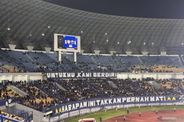 Persib Tahan Imbang 1-1 Melawan Lion City Sailors