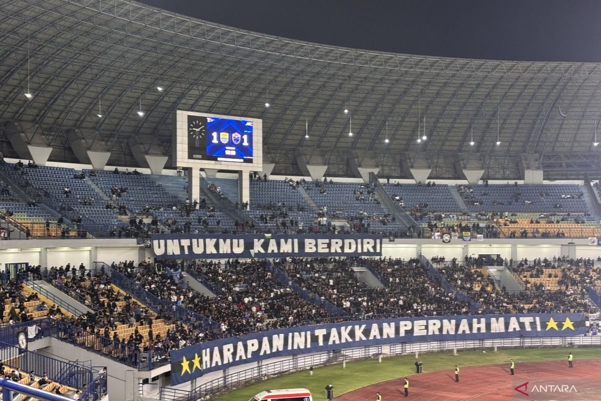 Persib Tahan Imbang 1-1 Melawan Lion City Sailors